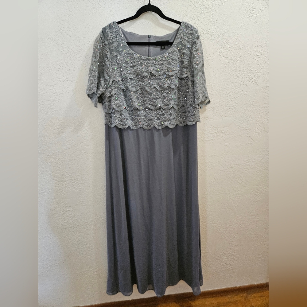 Formal grey dress